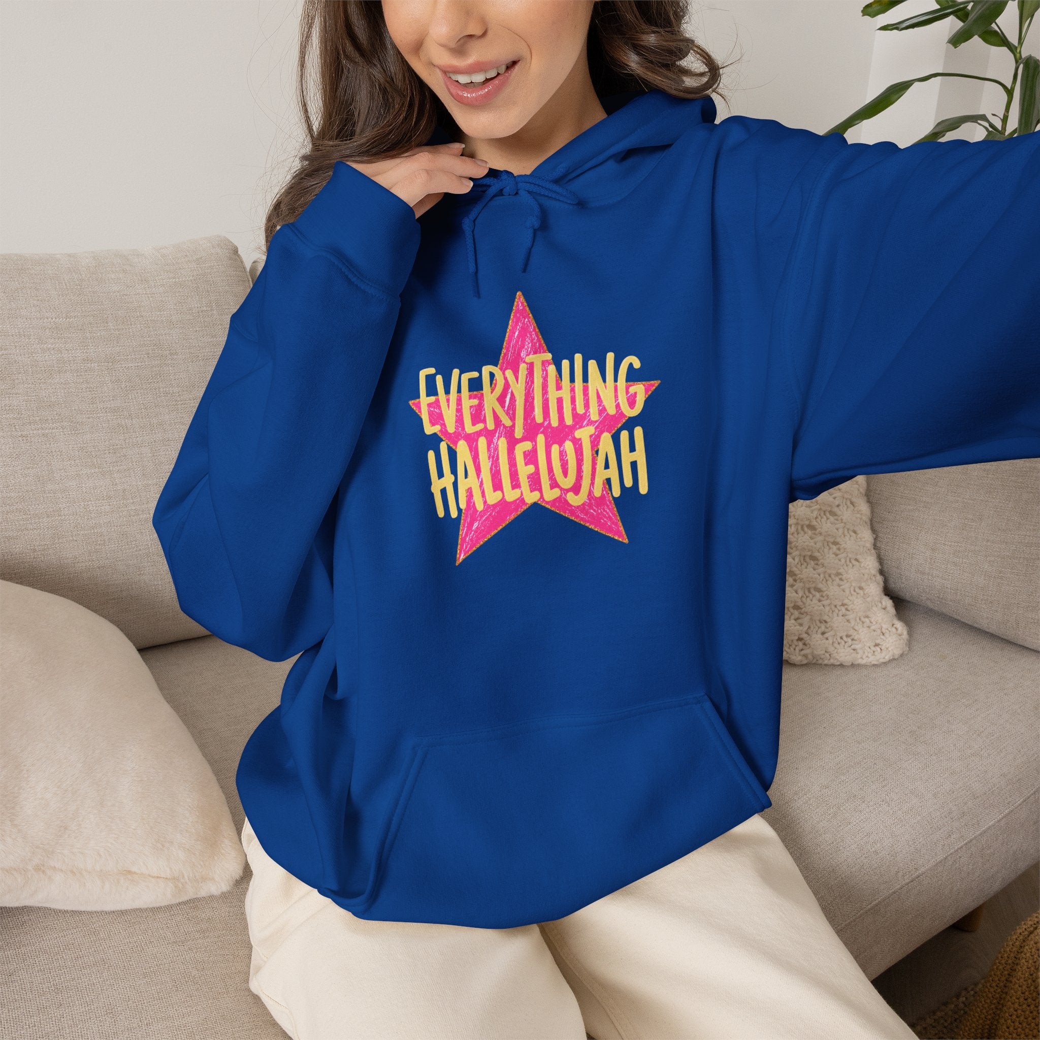 Everything Hallelujah Star Hoodie