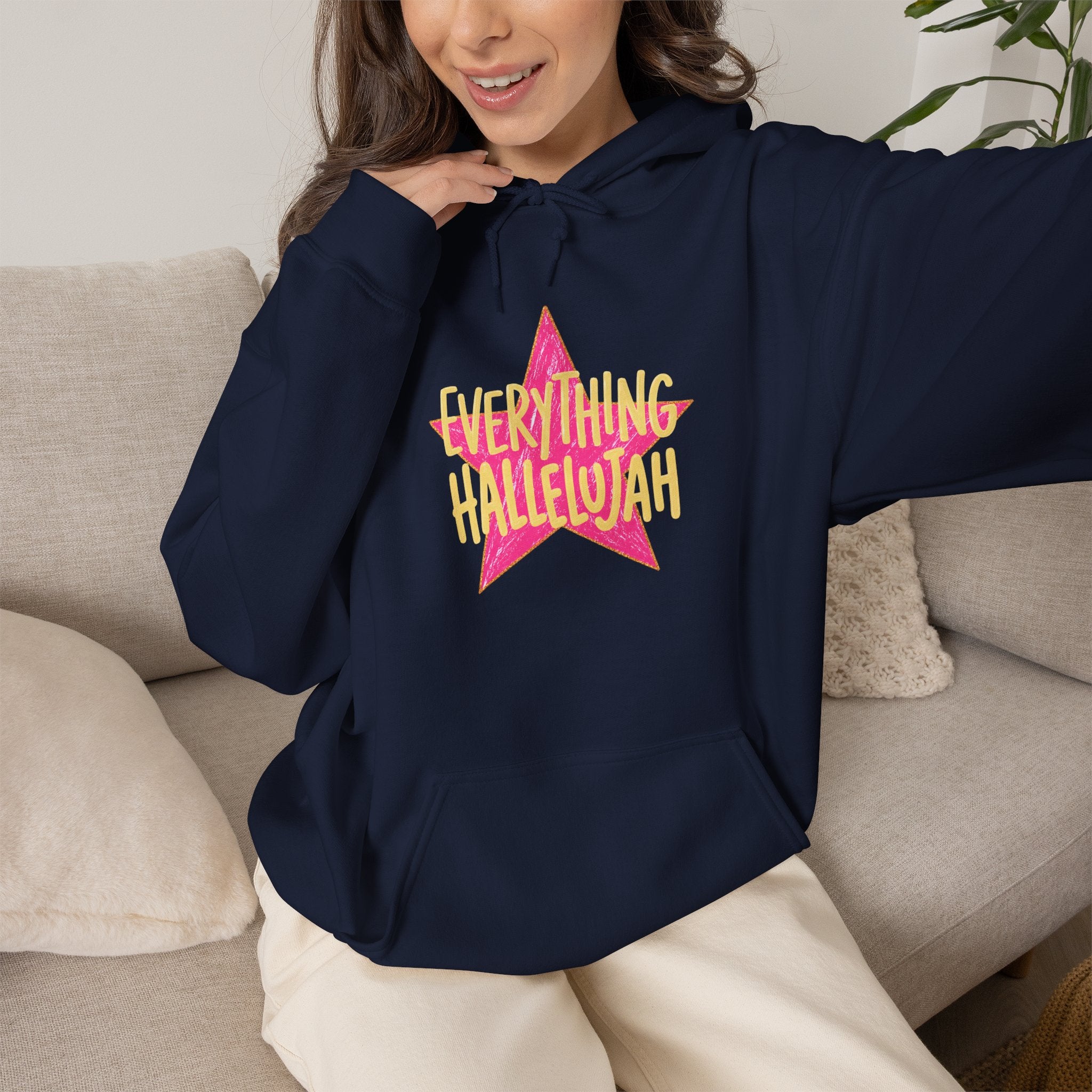 Everything Hallelujah Star Hoodie