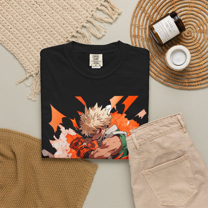 Anime Action T-Shirt — Bakugo Graphic Tee