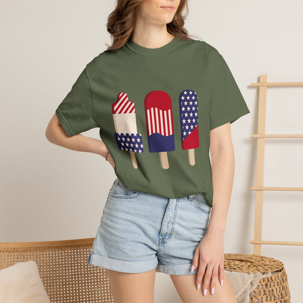 American Flag Popsicle T-Shirt